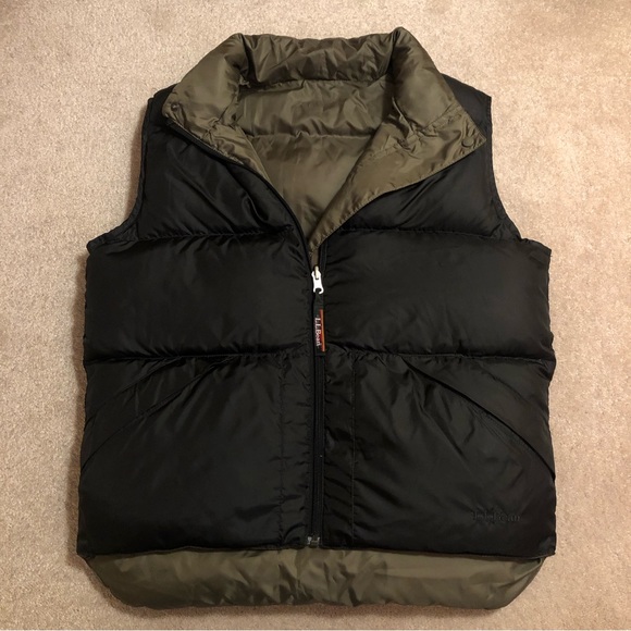 L.L. Bean Jackets & Blazers - NWOT - L.L.Bean Reversible Goose Down Vest